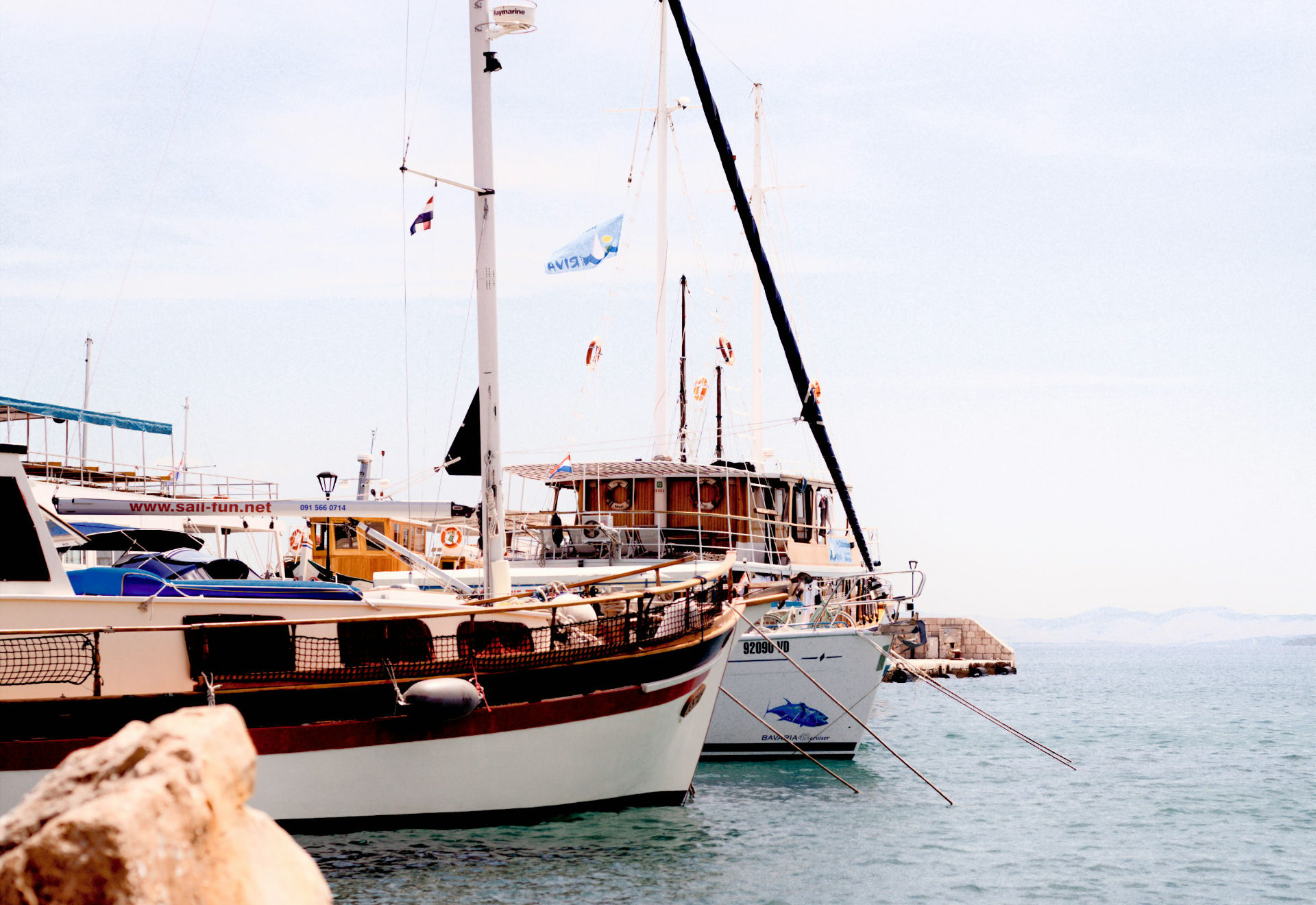 Deň 7: Vodice → Šibenik ~10 NM