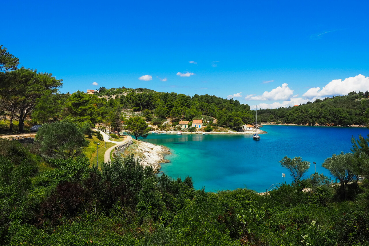 Lush and green Lošinj island
