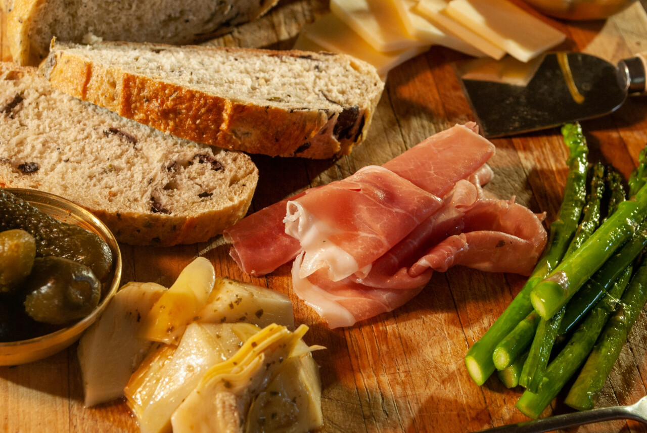 Dalmatian pršut, pairs perfectly with local cheeses and wines