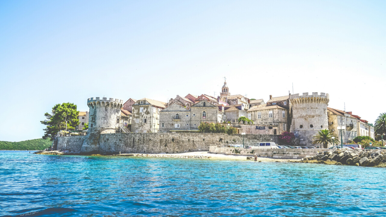 Korčula in Dubrovnik region