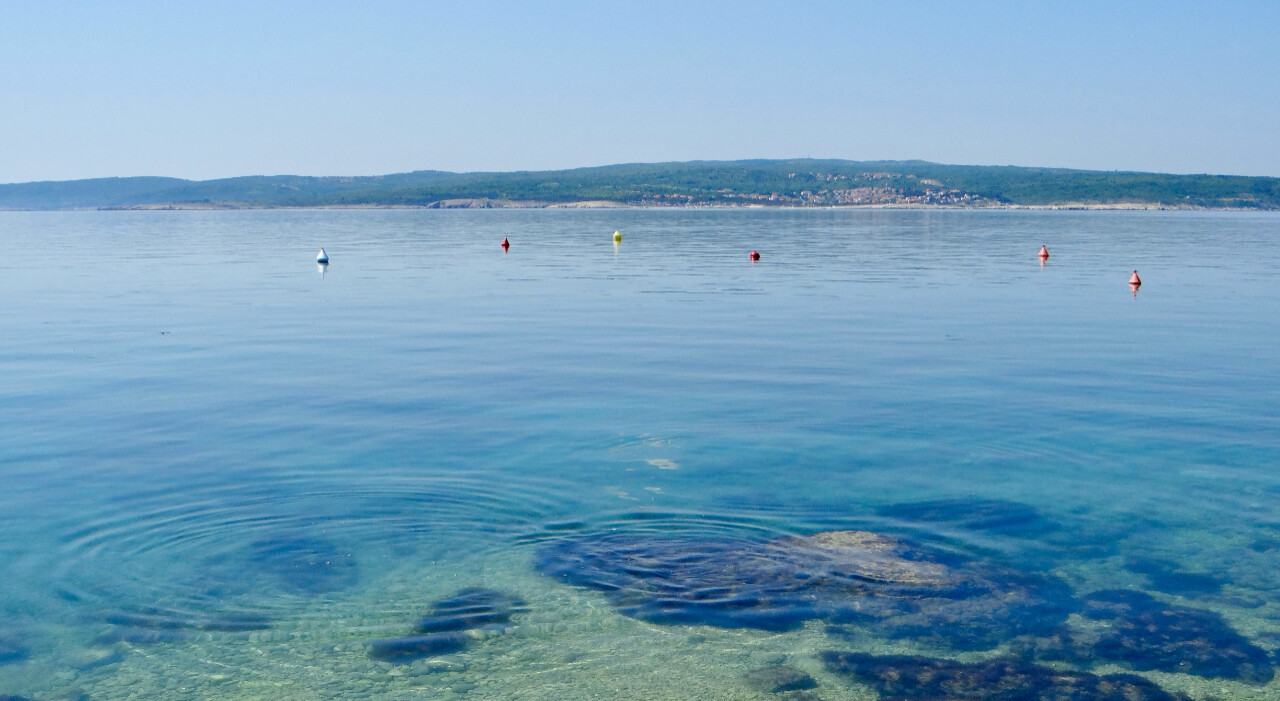 Beach in Crikvenica