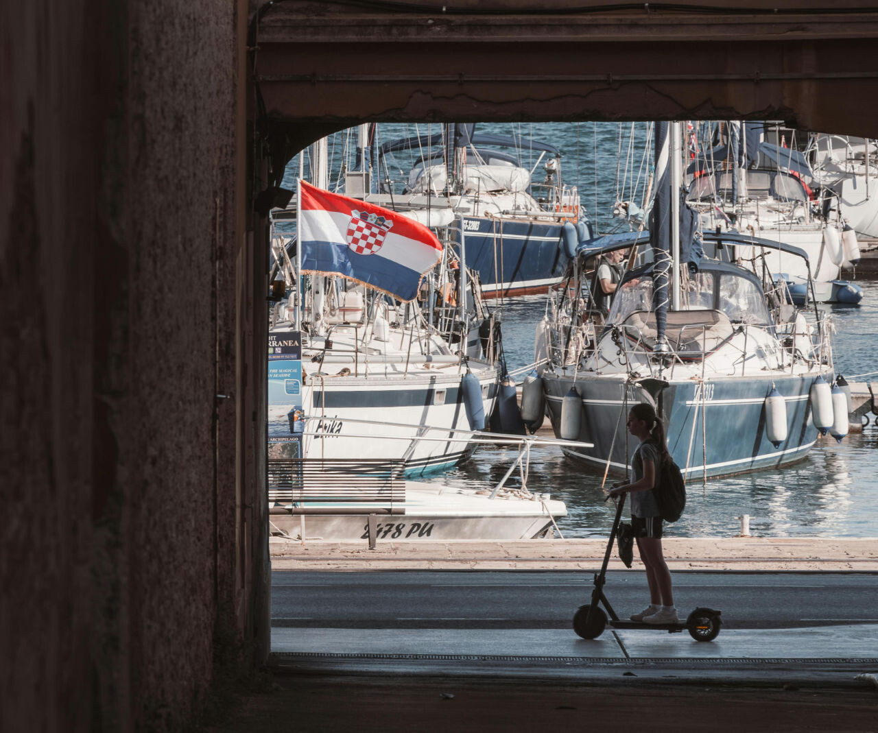 Marina in Pula