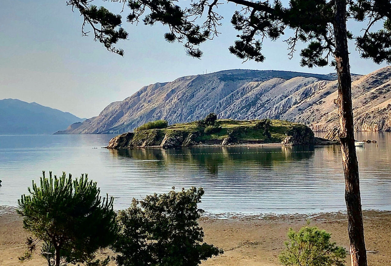 Paradiesstrand, Lopar, Insel Rab, Kvarner, Kroatien