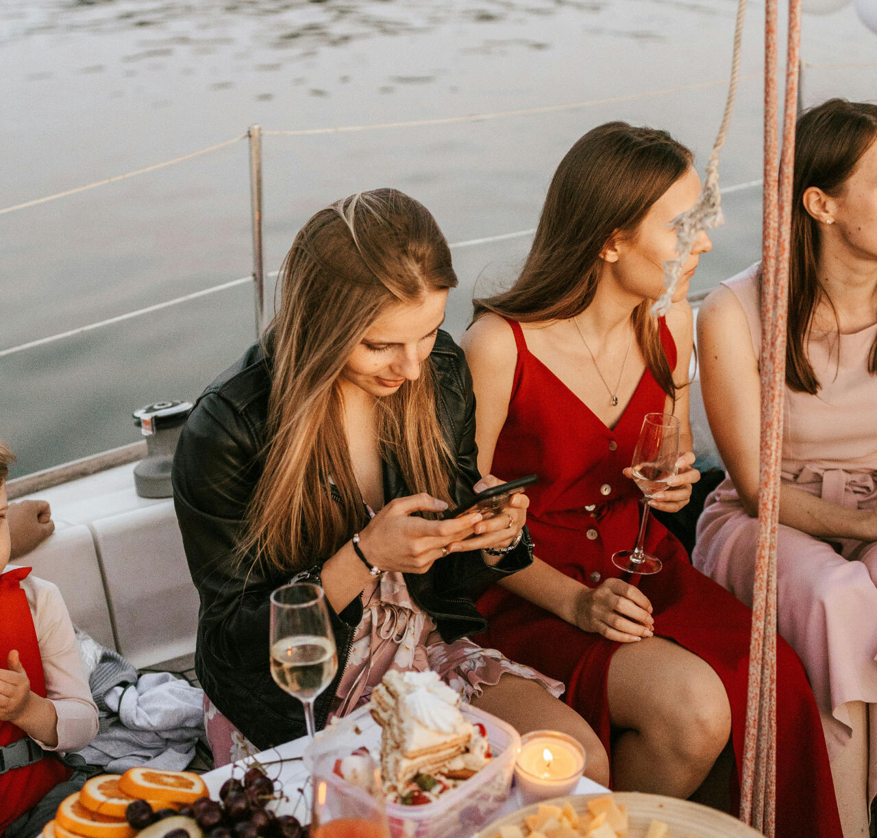 Team building on a boat
