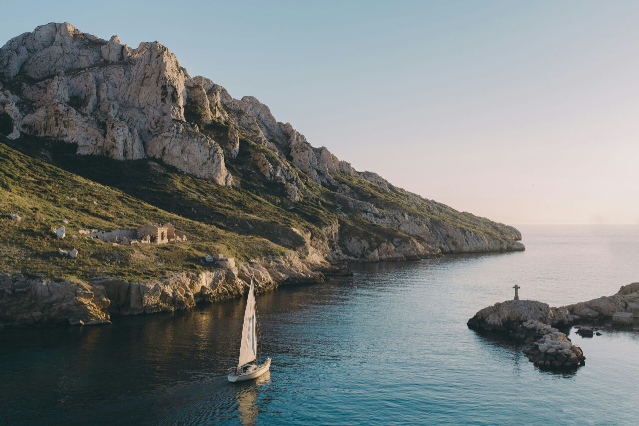 Sailing close to Lastovo