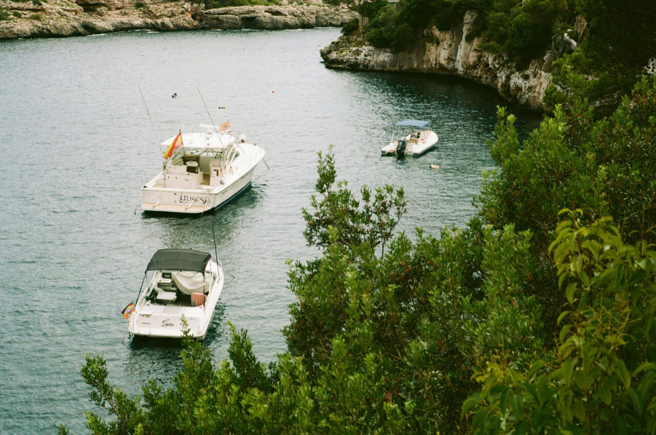 Various motor boats in Split region
