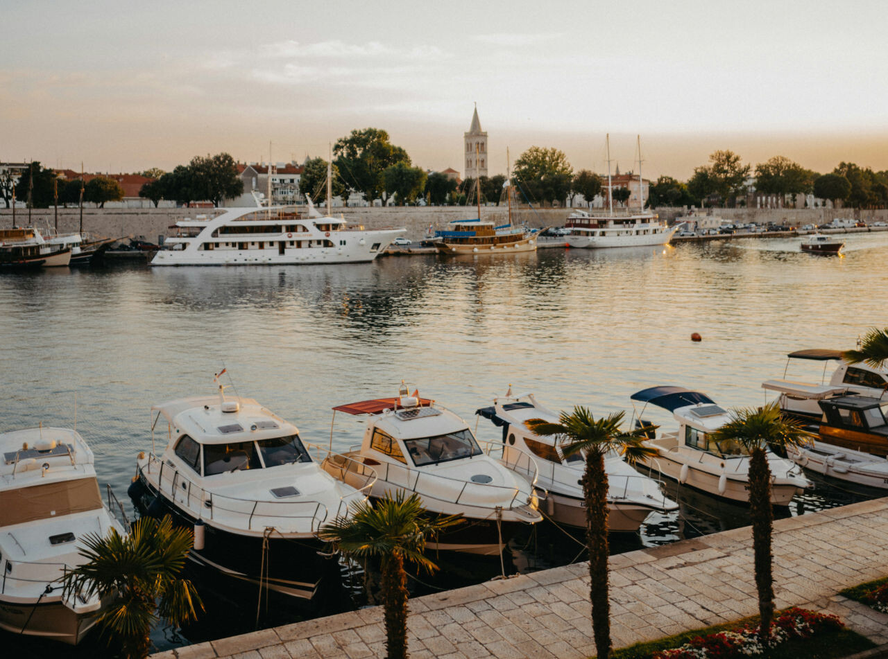 Porto della città di Zara