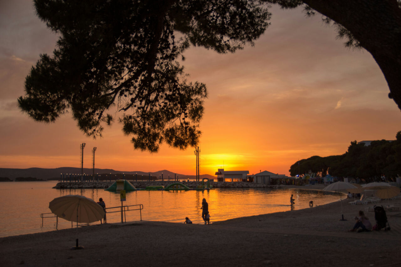 Sunset in Biograd Na Moru