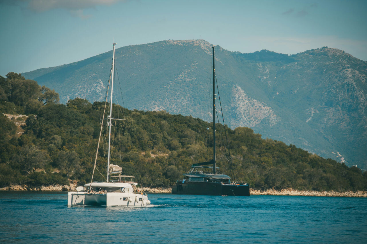 Catamarans in Split
