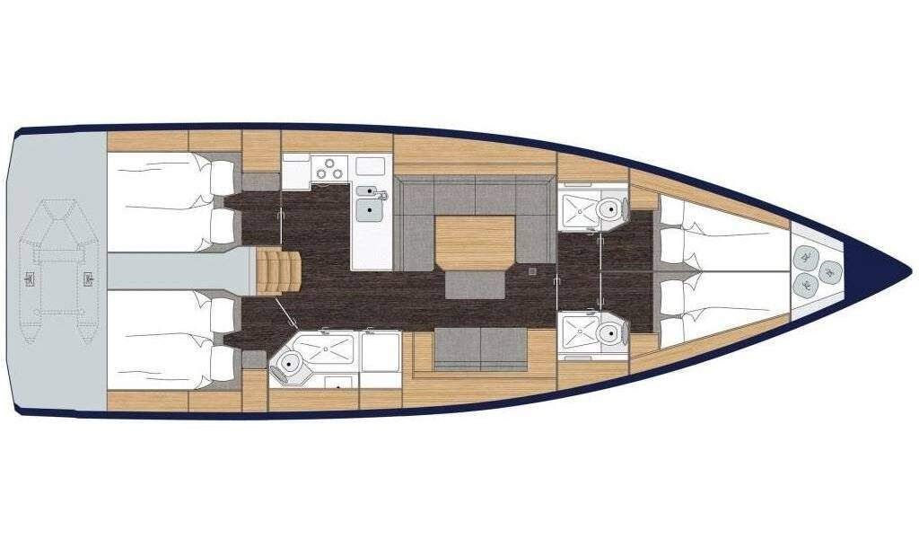 Bavaria C45 Lady Flora 1
