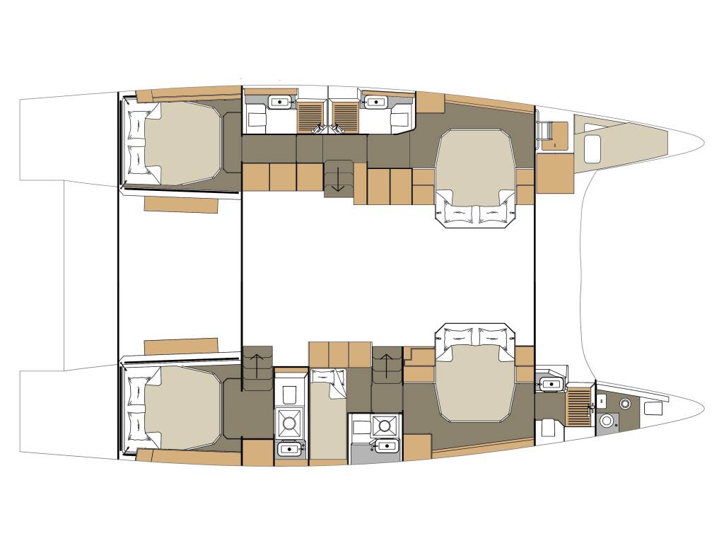 Dufour 48 Catamaran Pax