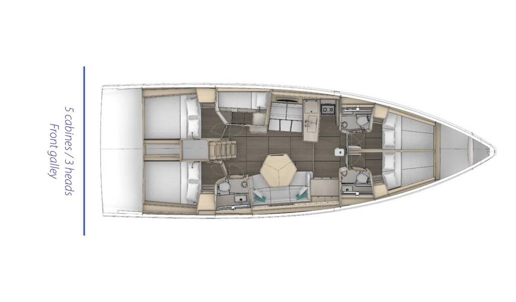 Dufour 48 Mpourini