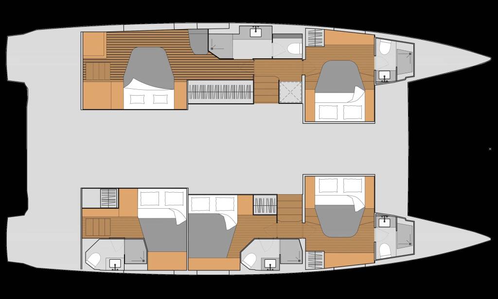 Fountaine Pajot Aura 51 Mer Sea