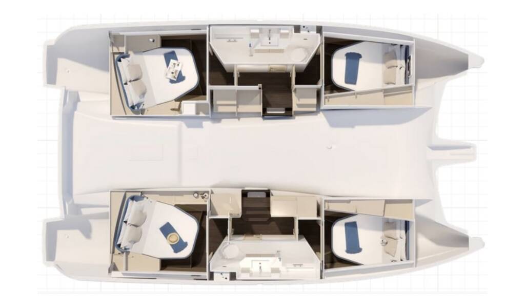 Fountaine Pajot FP 41 Quatuor 2 MEME PAS PEUR III 
