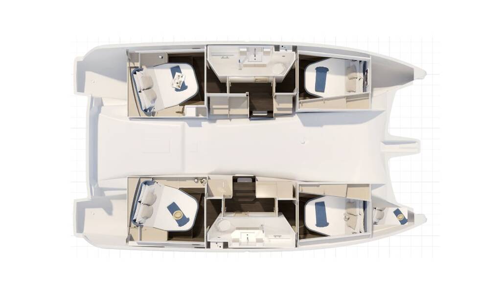 Fountaine Pajot FP 41 Quatuor 4 Mahi II