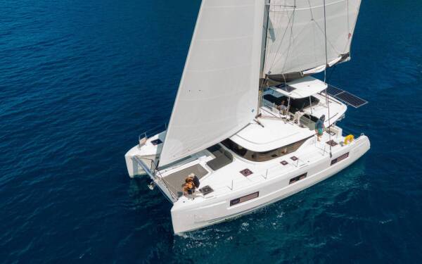 Lagoon 46 Rope The Wind