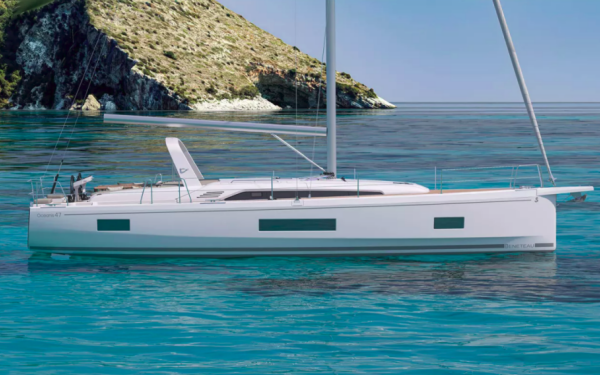 Oceanis 47 Onda su onda