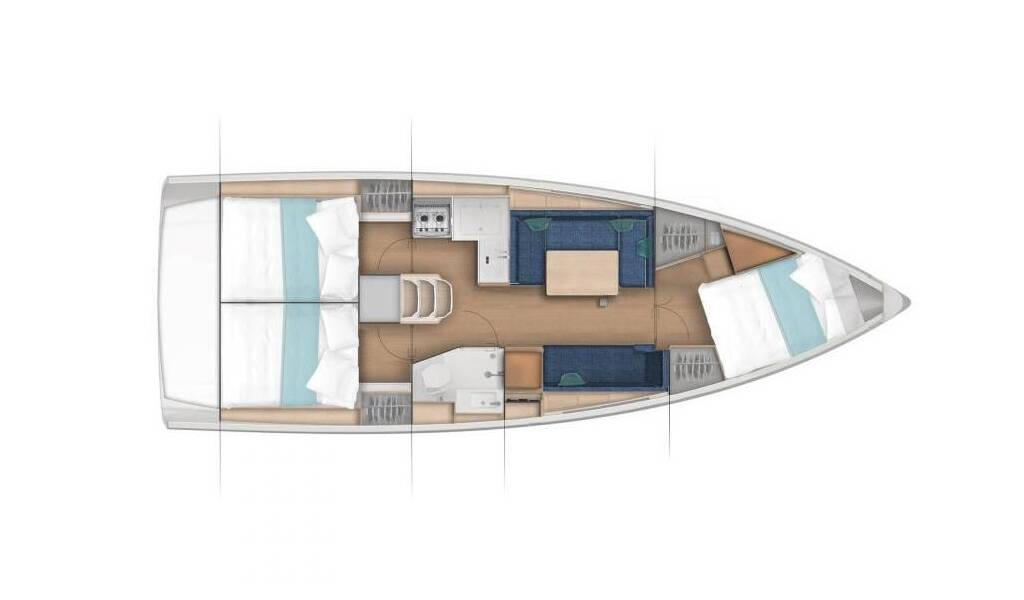 Sun Odyssey 380 Kavinton