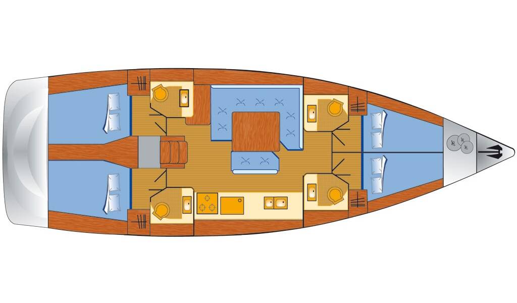 Sun Odyssey 479 Perla